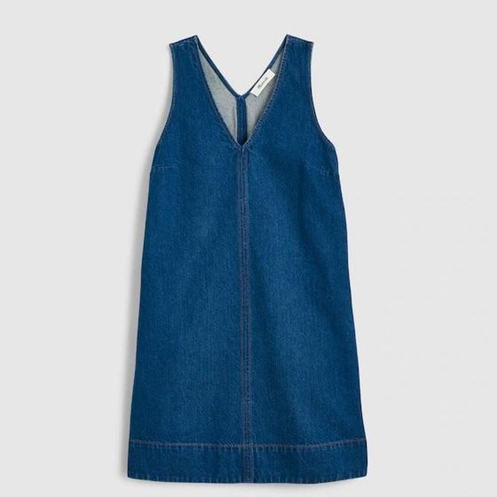 Madewell Women's Blue and Navy Dress